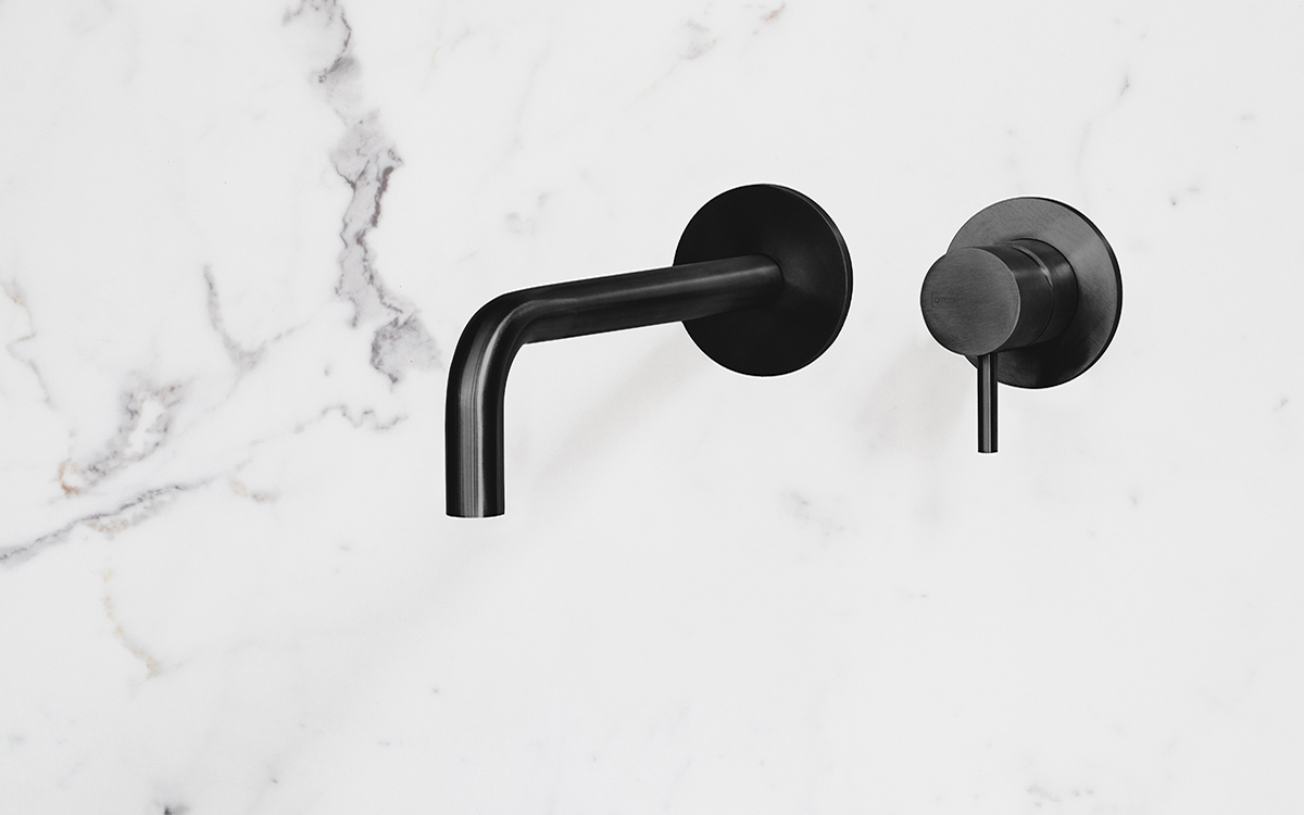 QT3100-250SMP4 Смеситель встроенный 250 мм - угольd line Qtoo  - Вид №1