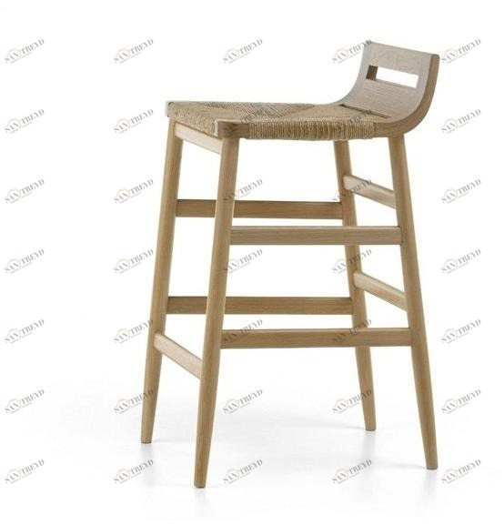 ALKI Барный стул высокий из дуба Kimua sun-id-1398893