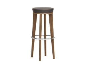 Высокий барный стул с подставкой для ног