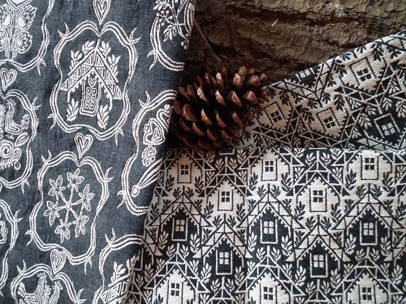 l'Opificio Жаккардовая ткань с графическими мотивами Alpage sun-id-1384266 - Вид №1