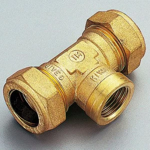 Тройник обжим-В TIEMME 18х3/4"х18