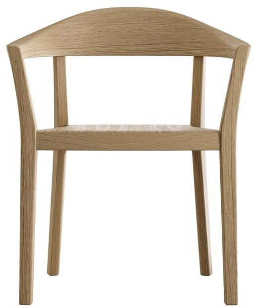 horgenglarus Штабелируемый стул из массива дерева с подлокотниками  3-350a  - Вид №8