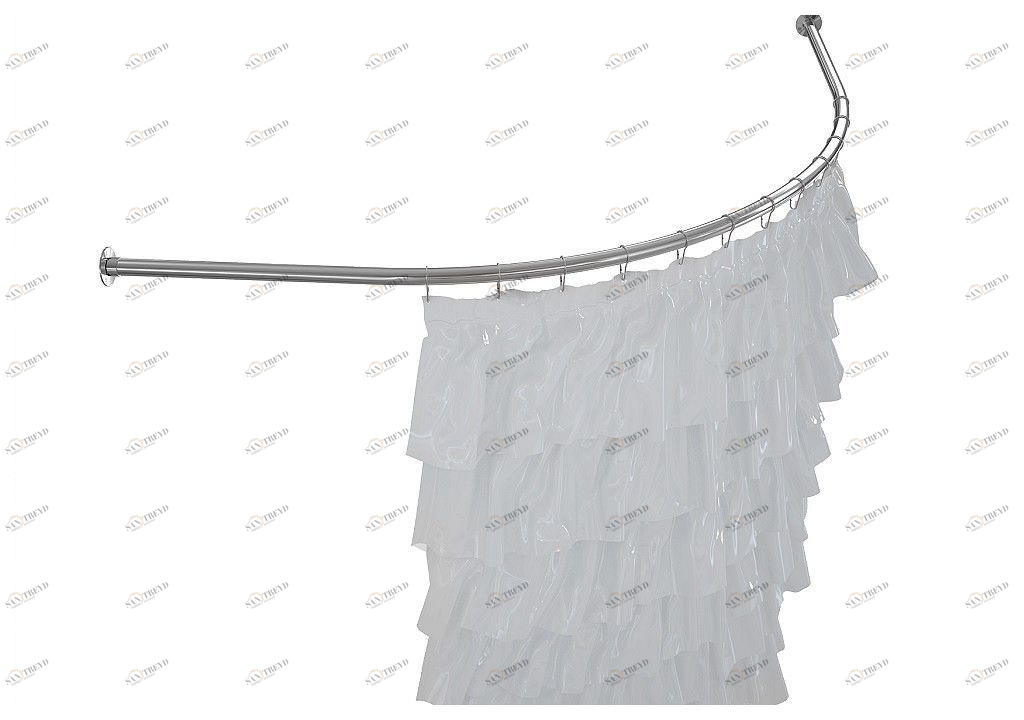 Карниз для ванны Aquanet Jersey полукруглый 170х90 00177986