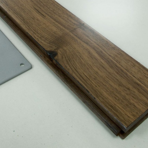 Штучный паркет Magestik floor Лак Орех американский Натур (Гладкая) 350х70 мм MGK Magestic floor 2600500079 - Вид №1