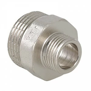 VTr.580.N.0807 Фитинг резьбовой – ниппель переходной Valtec 1 1/2" х 1 1/4"