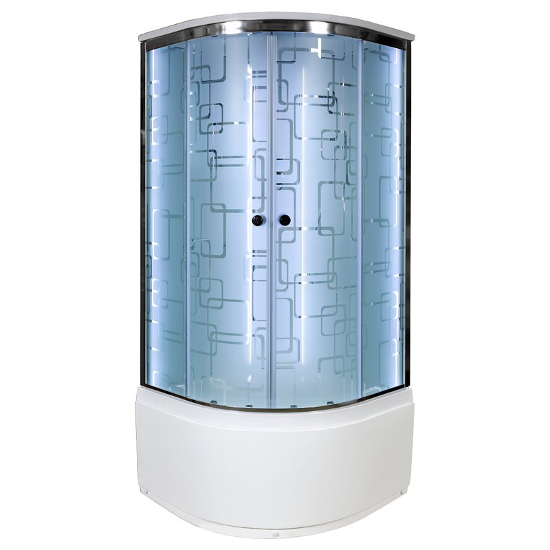 ЕМ2712 R N LED с гм. Душевая кабина DETO Серия ЕМ ЕМ4590 LED - Вид №18