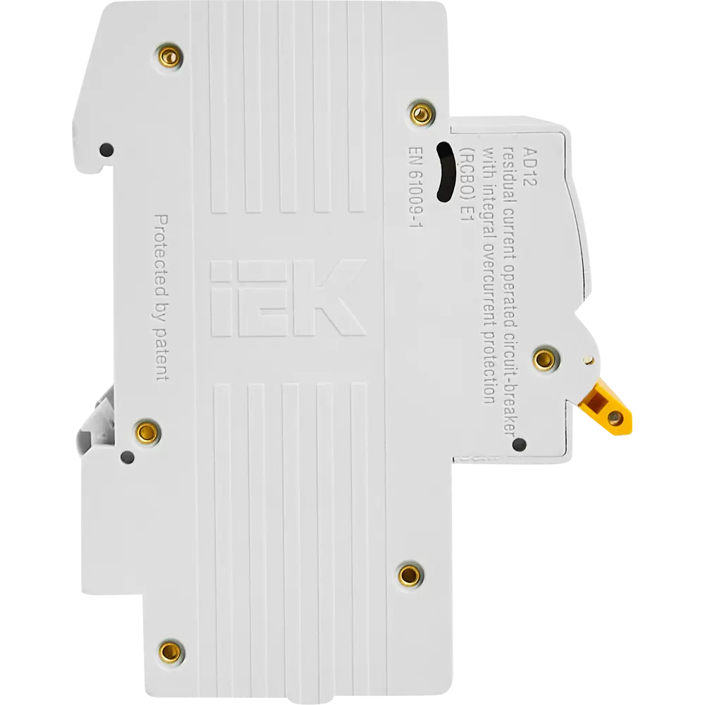 Дифференциальный автомат IEK АД14 4Р 16А с защитой от токов утечки 12461330 STLM-1543308 - Вид №3