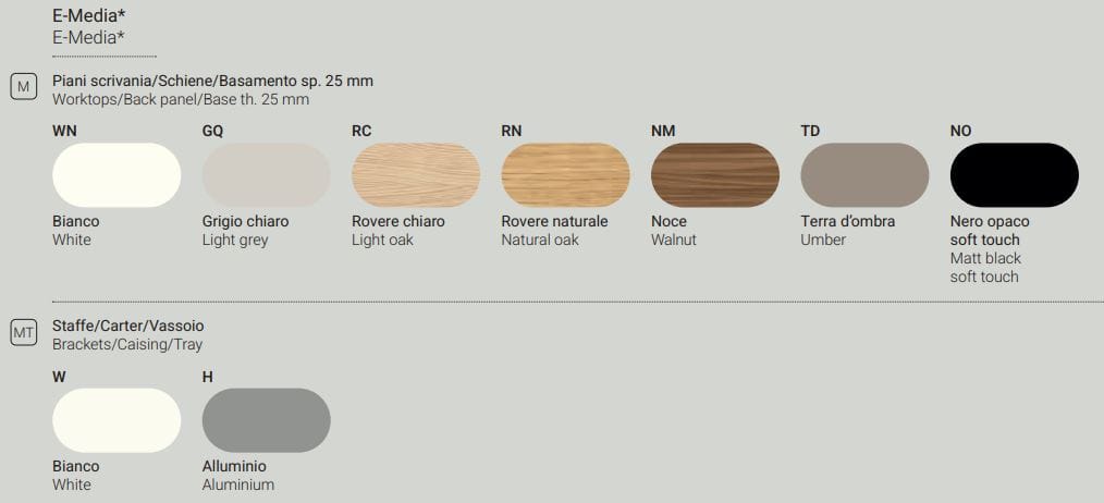 Стол / Стол для совещаний из меламина DVO E-MEDIA ARCH-00021261 - Вид №1