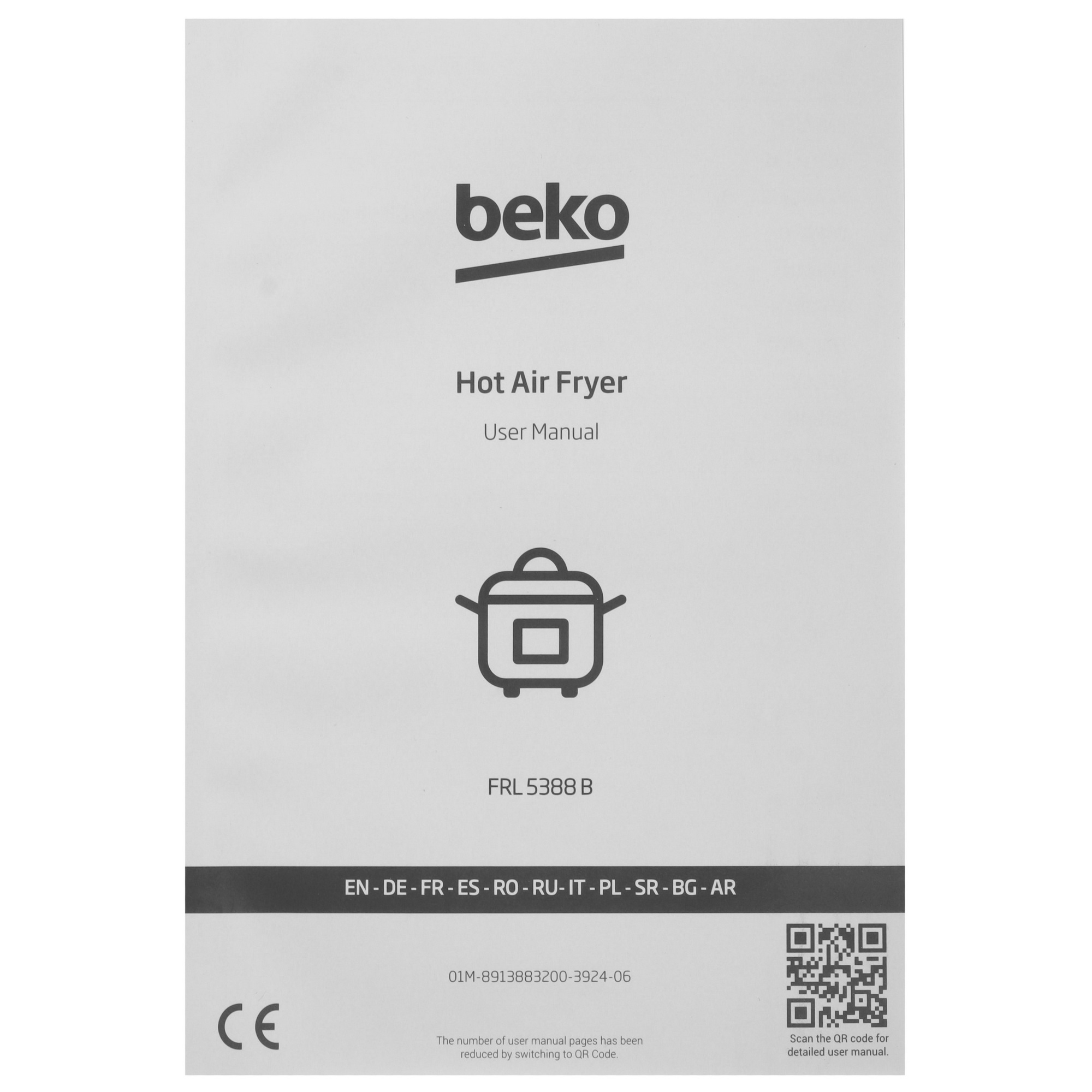 5615096 Аэрогриль Beko FRL 5388 B черный STDN-0088250 - Вид №7