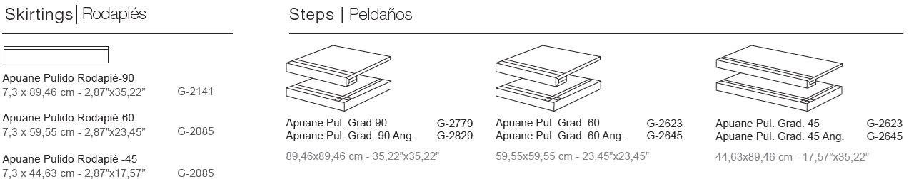 Aparici Фарфоровый пол с эффектом мрамора Apuane sun-id-1452543 - Вид №4