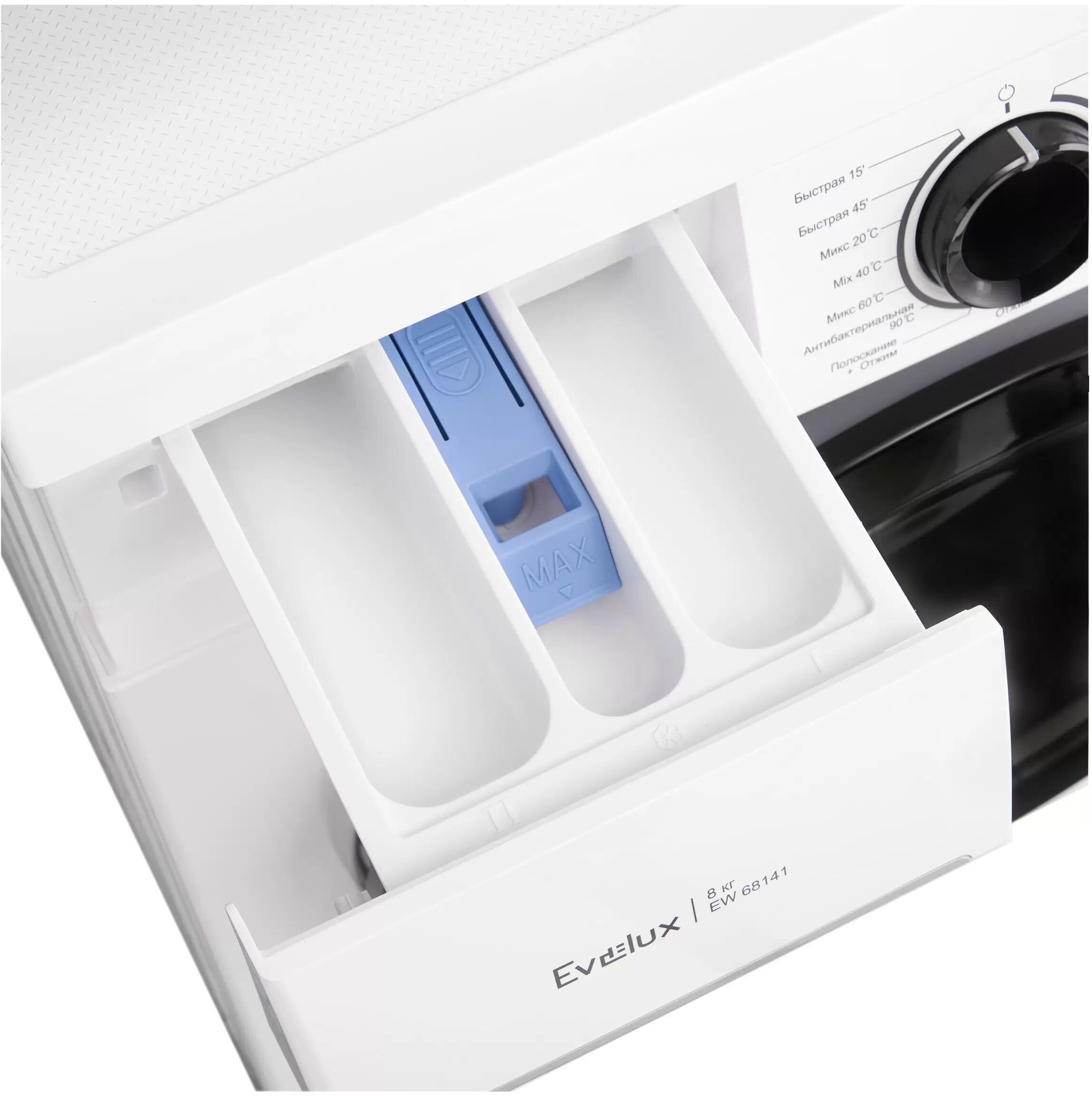 9074868 Стиральная машина Evelux EW 68141 белый STDN-0008815 - Вид №7