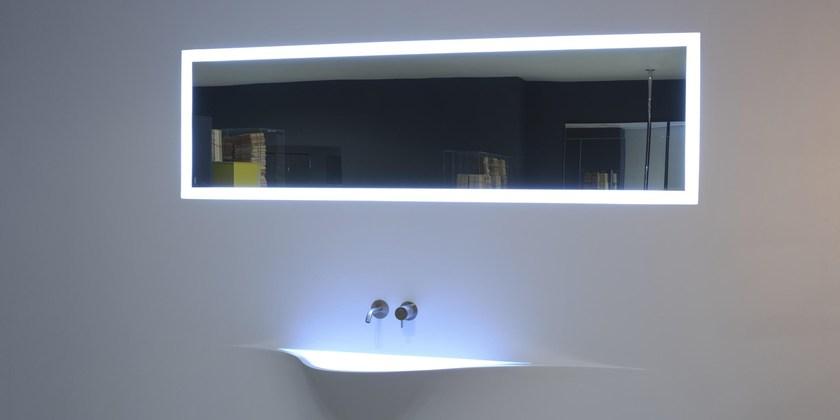 Antonio Lupi Design Прямоугольное зеркало со встроенной подсветкой Antoniolupi sun-id-1400643 - Вид №4