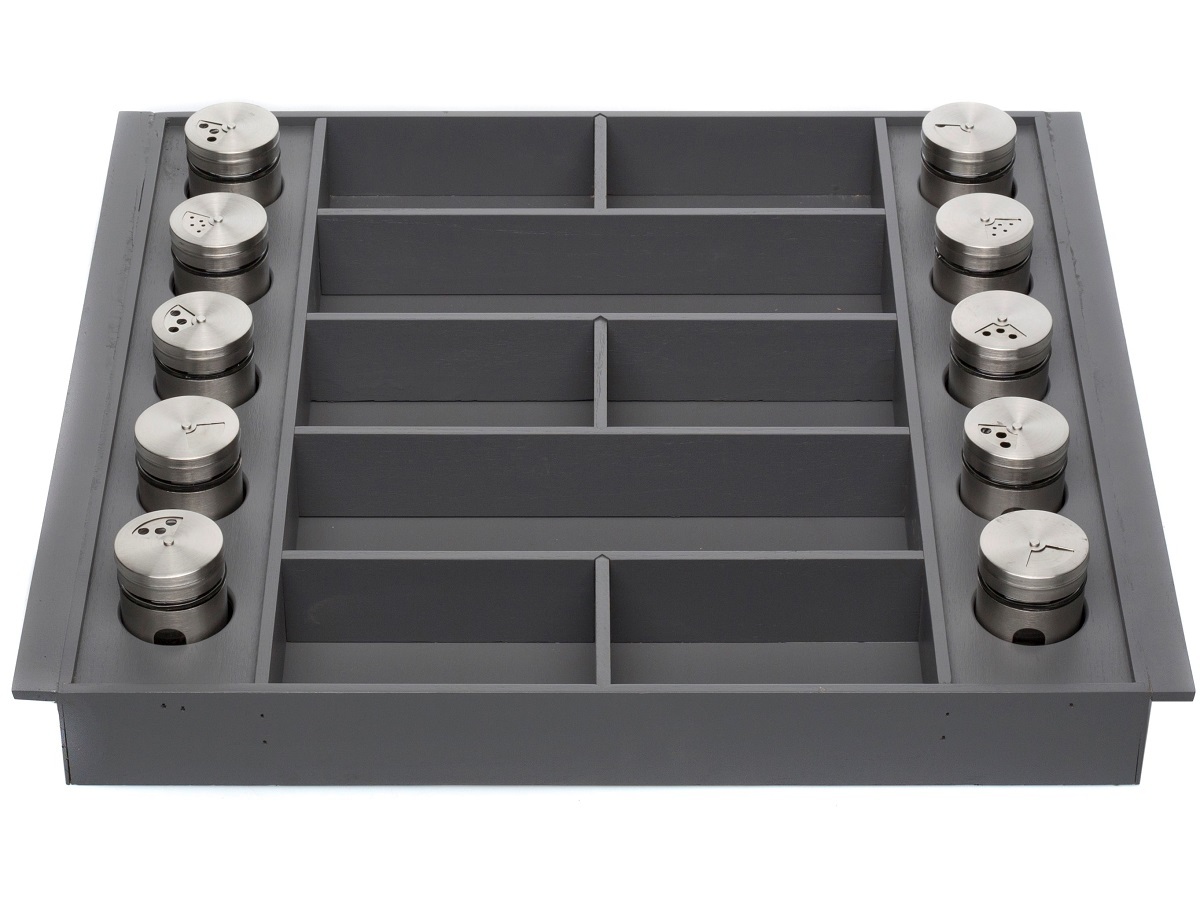 Лоток для столовых приборов Epos Lux 600 TB Dark Grey  NAVAKO 10279 - Вид №1