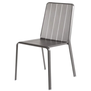 Стул Naterial Idaho 87x52 см алюминий цвет темно-серый
