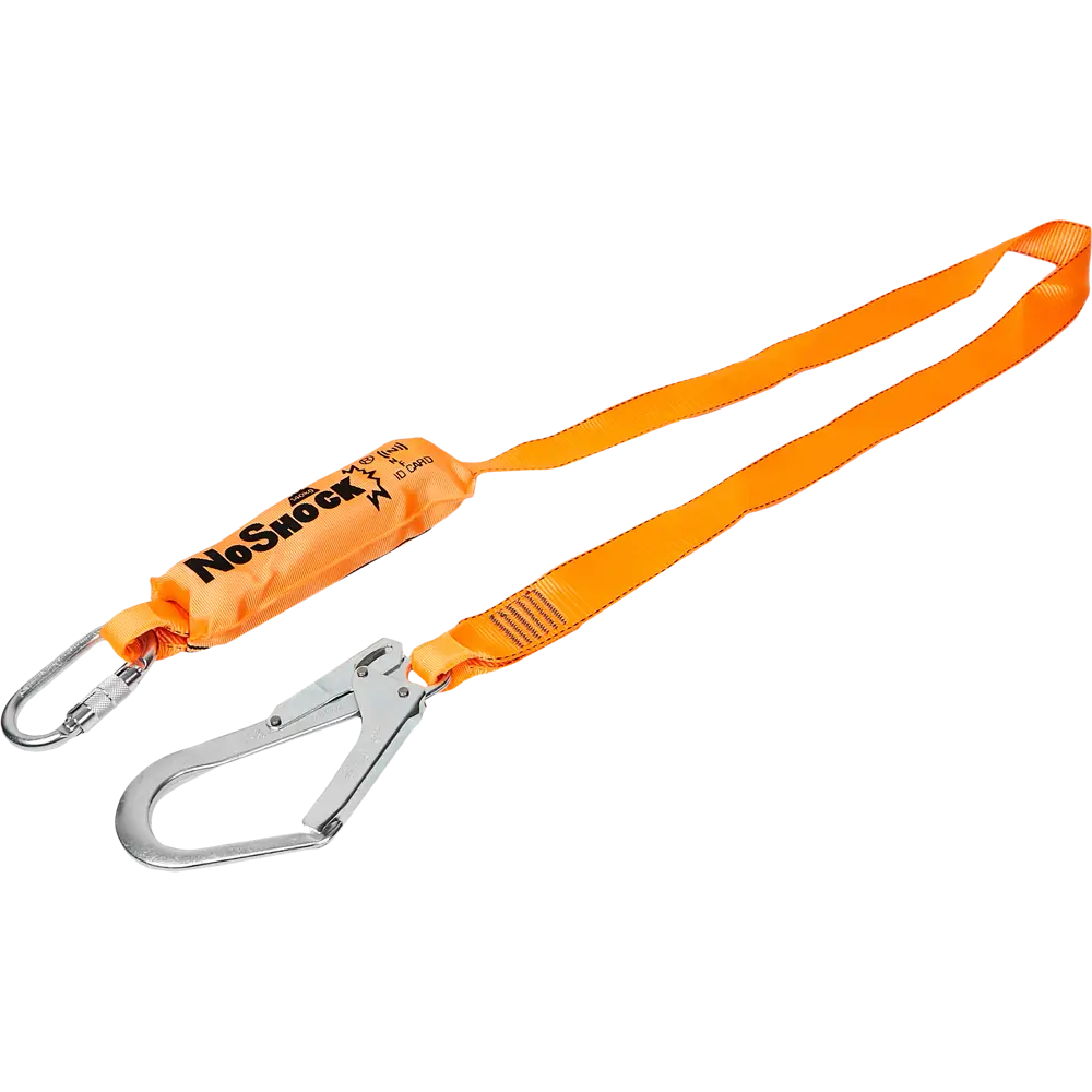 Строп ленточный DELTA PLUS с амортизатором и карабинами 2.0 м 87121051 STLM-1451611