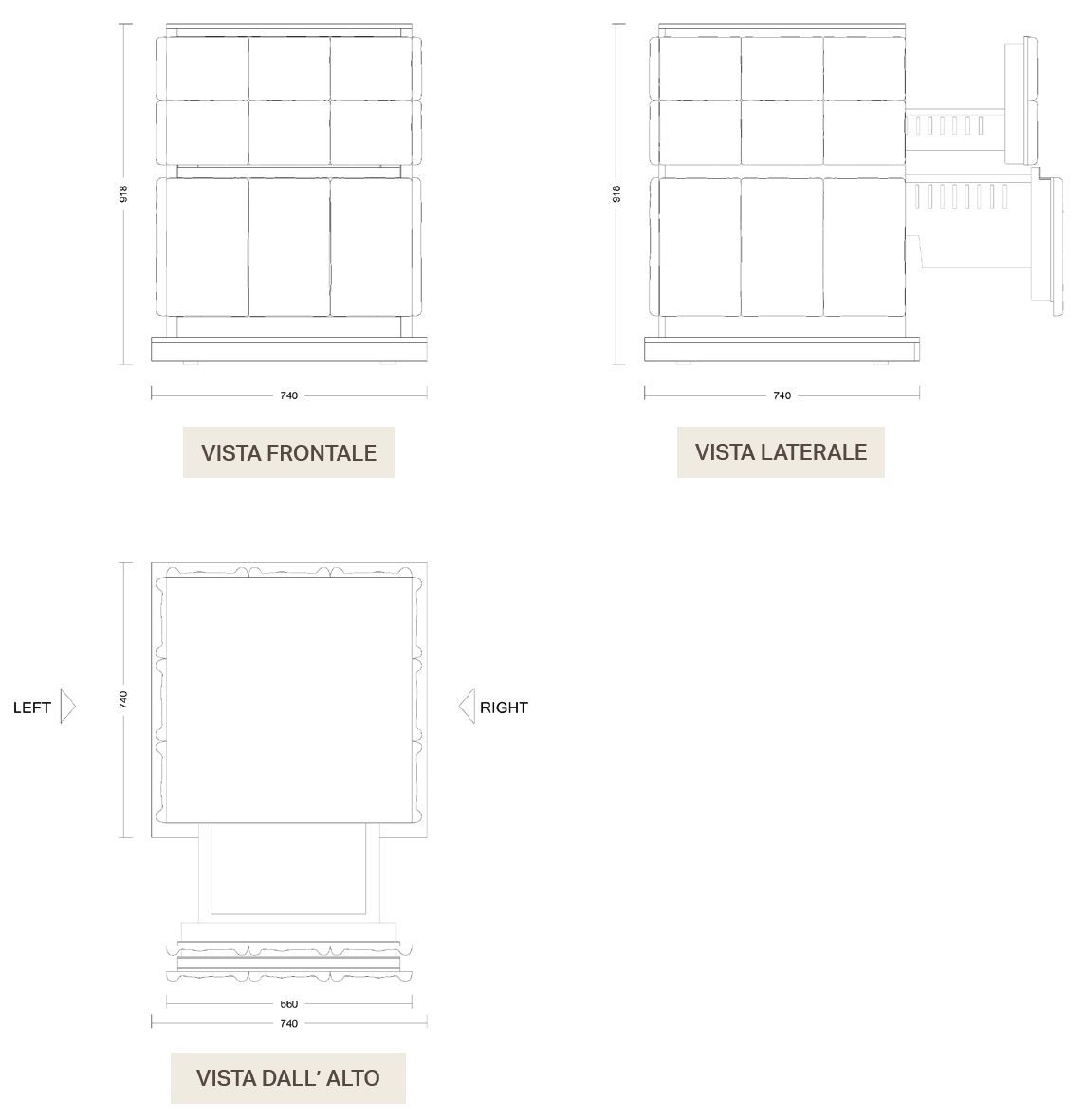 Шкаф для холодильника с откидным верхом SKS | Signature Kitchen Suite MANTLE ARCH-00068862 - Вид №12