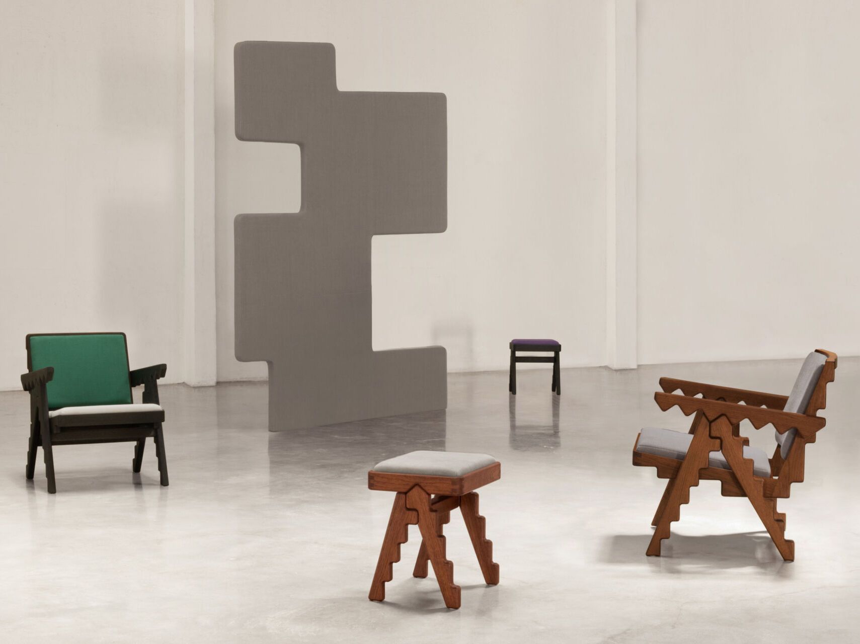 Кресло из тикового дерева с подлокотниками Phantom Hands PH + / Crocodile ARCH-00102471 - Вид №6