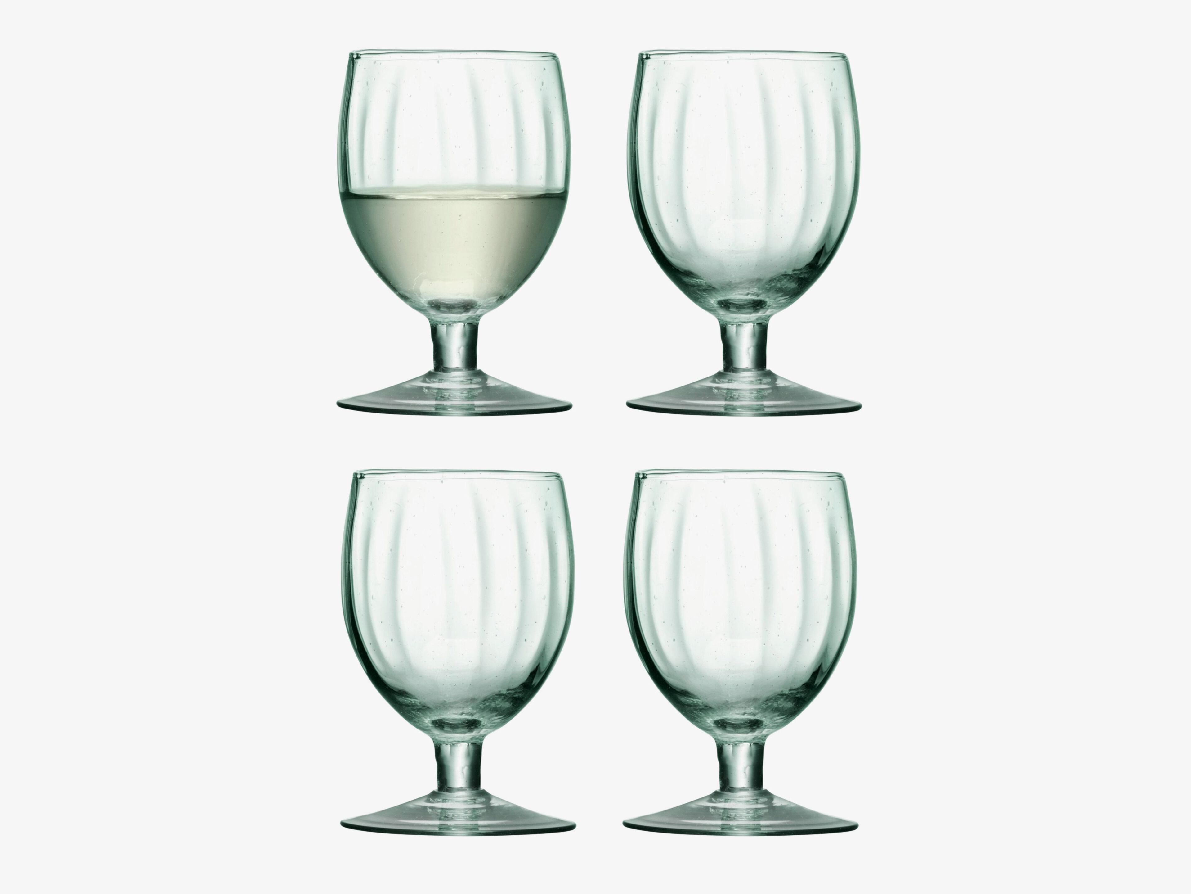 Набор бокалов для вина из дутого и переработанного стекла - 350 мл LSA Mia ARCH-00130650