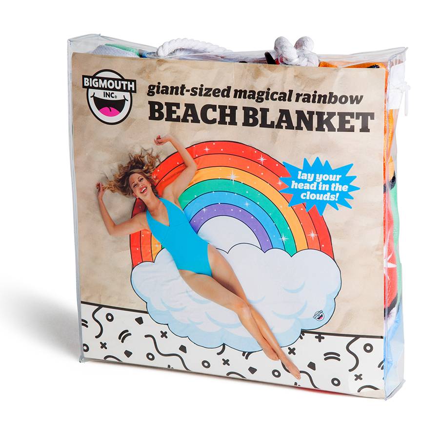BMBT-0013 Покрывало пляжное , rainbow BigMouth  - Вид №3