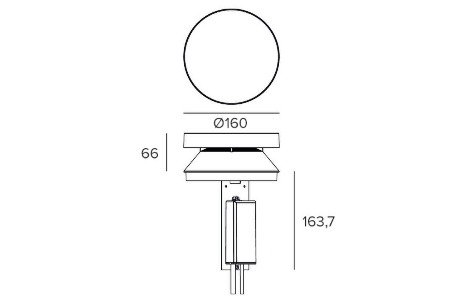 Алюминиевый светодиодный световой столб TARGETTI MR BO ARCH-00028015 - Вид №4