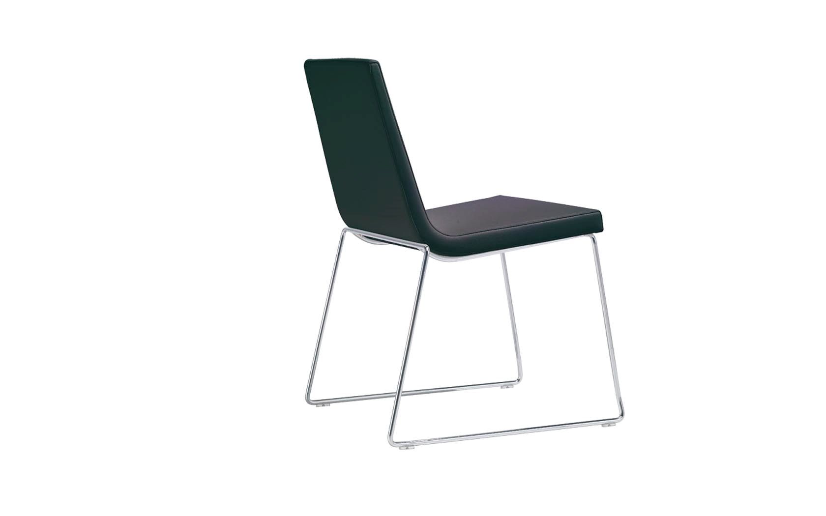 Штабелируемый стул с мягкими салазками Andreu World Линейный комфорт ARCH-00023404 - Вид №3