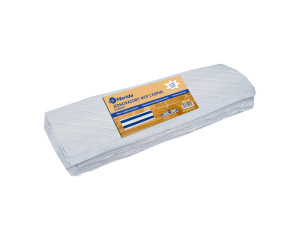 SEP342 Одноразовая швабра на липучке ECONOMY, белая, 43 x 13 см, 20 шт. в упаковке Merida