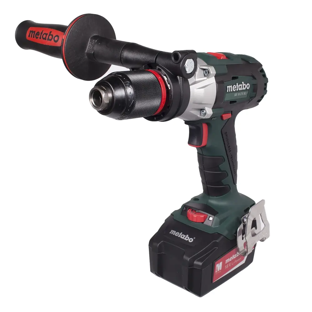 Шуруповерт Metabo SB 18 LTX BL I, Li-ion 18 В, 2 Ач 18119211 STLM-2059082 