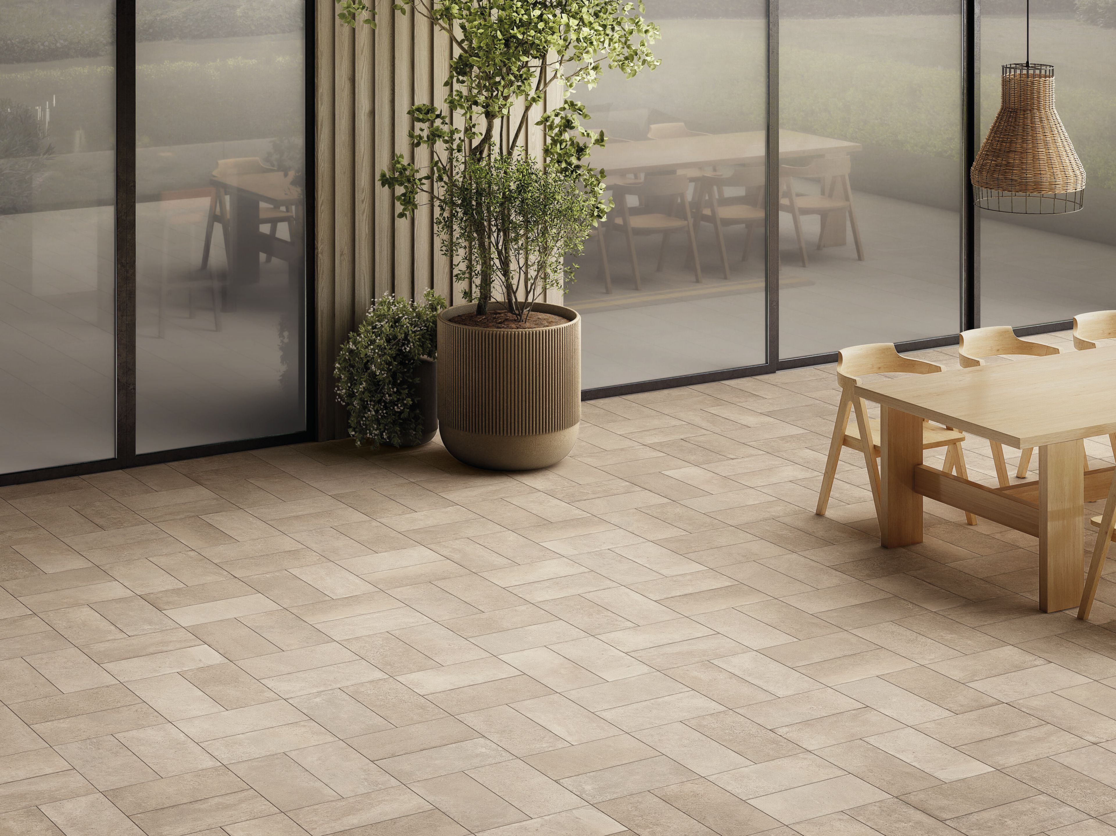 Пол / керамогранит с эффектом цемента CERAMICHE KEOPE улица ARCH-00070203 - Вид №1