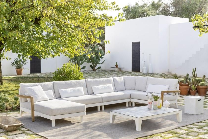 Gervasoni Угловое садовое кресло из ткани Gervasoni outdoor sun-id-1467019 - Вид №3