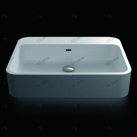 46218 Накладная раковина на столешницу  овальная Bagno Sasso 