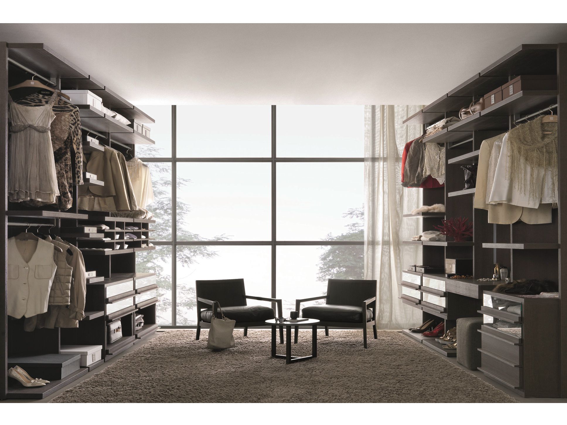 Деревянная гардеробная MisuraEmme MILLIMETRICA ARCH-00010157 - Вид №6