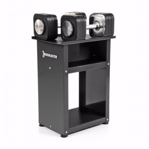 Ironmaster гантели наборные 34 кг, 1 пара, с подставкой Ironmaster