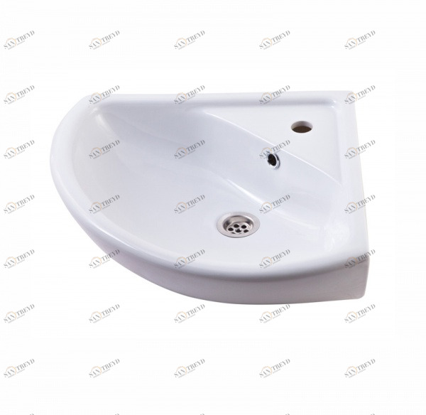 2323102 Подвесная раковина настенная овальная VAKO  белая 