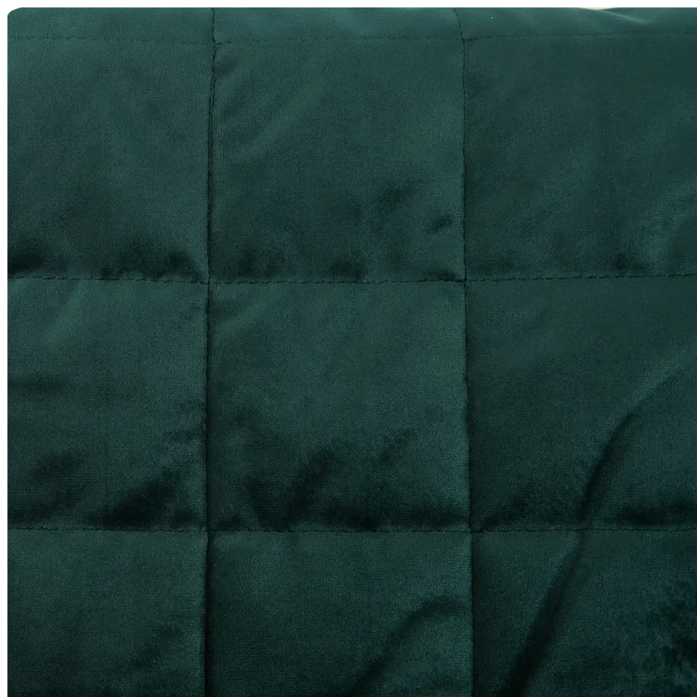 Покрывало Velvet Etna, 220x240 см, полиэстер, цвет тёмно-зелёный 82344959 STLM-2202492 INSPIRE  - Вид №1