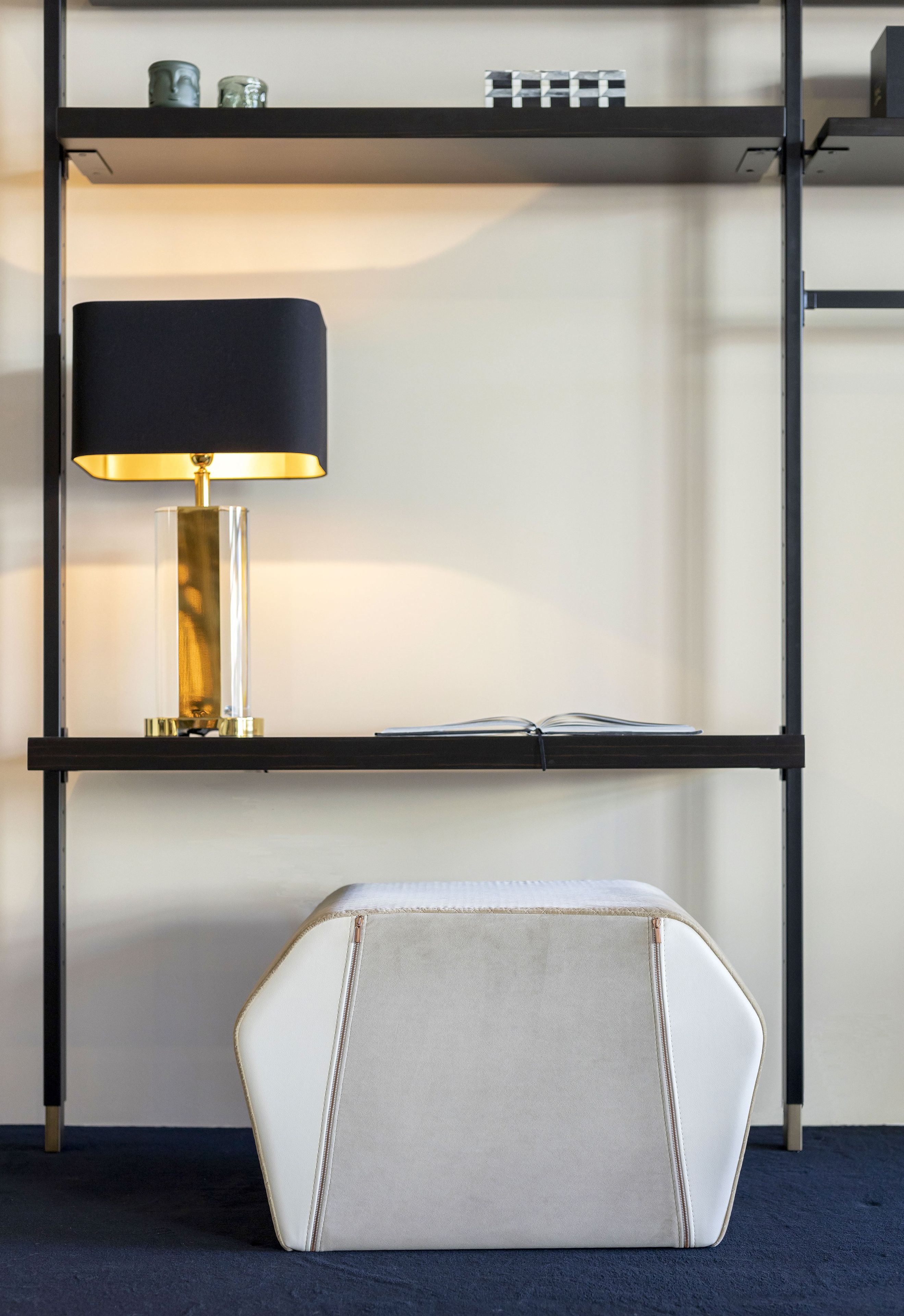 Квадратный бархатный пуф Stylish Club коктейль ARCH-00084294 - Вид №3