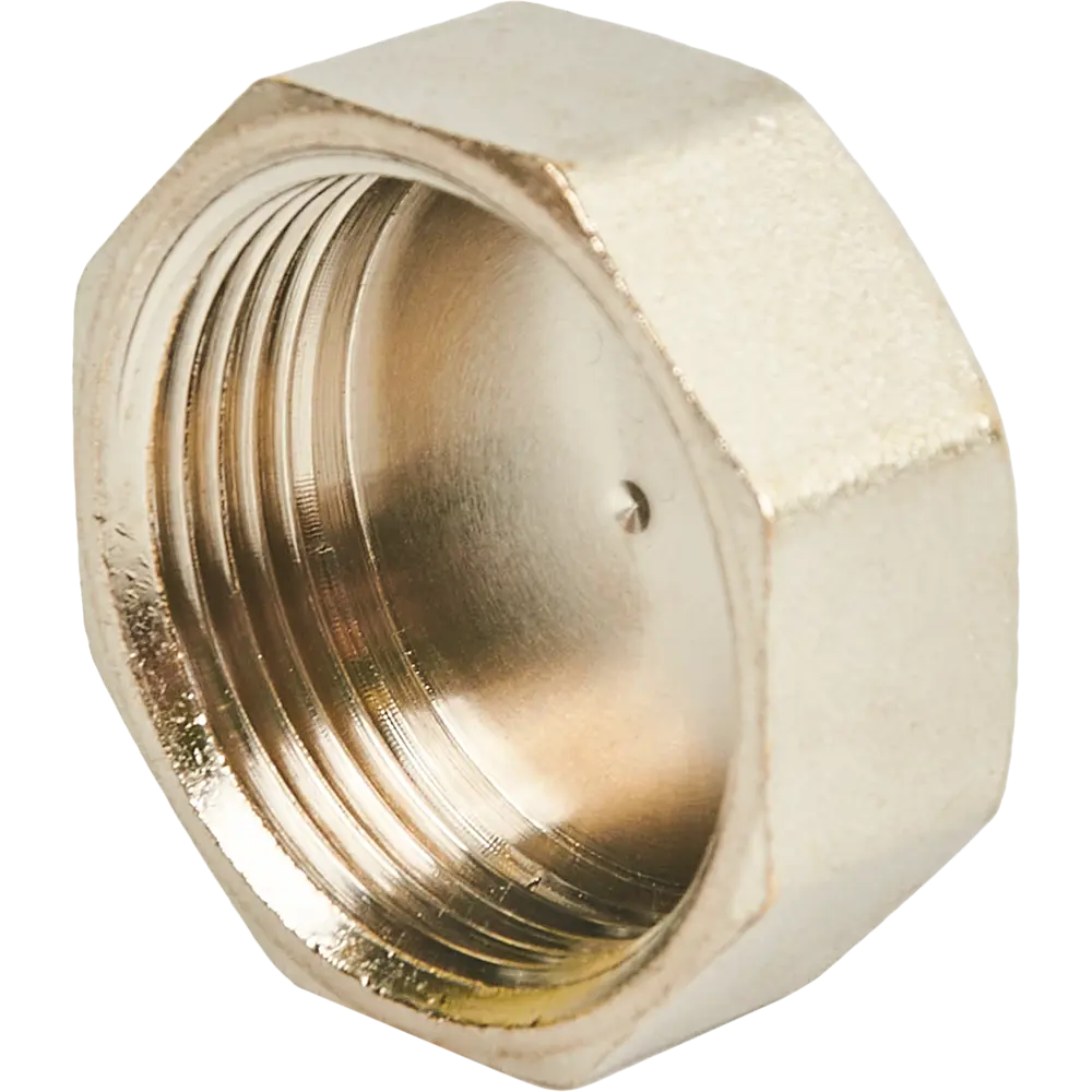 Заглушка Stout 1 1/4" ВР мм никелированная латунь 82239028 STLM-2173580 