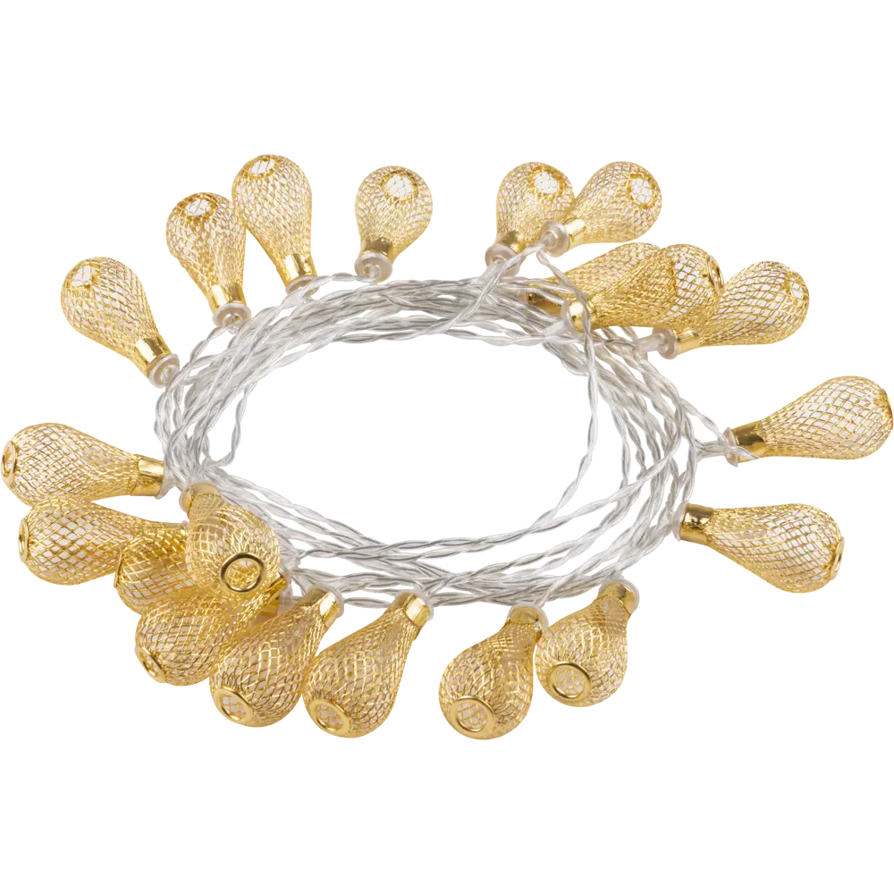 Гирлянда светодиодная бусины TDM Electric на солнечных батареях 6 м STLM-2040866 - Вид №1