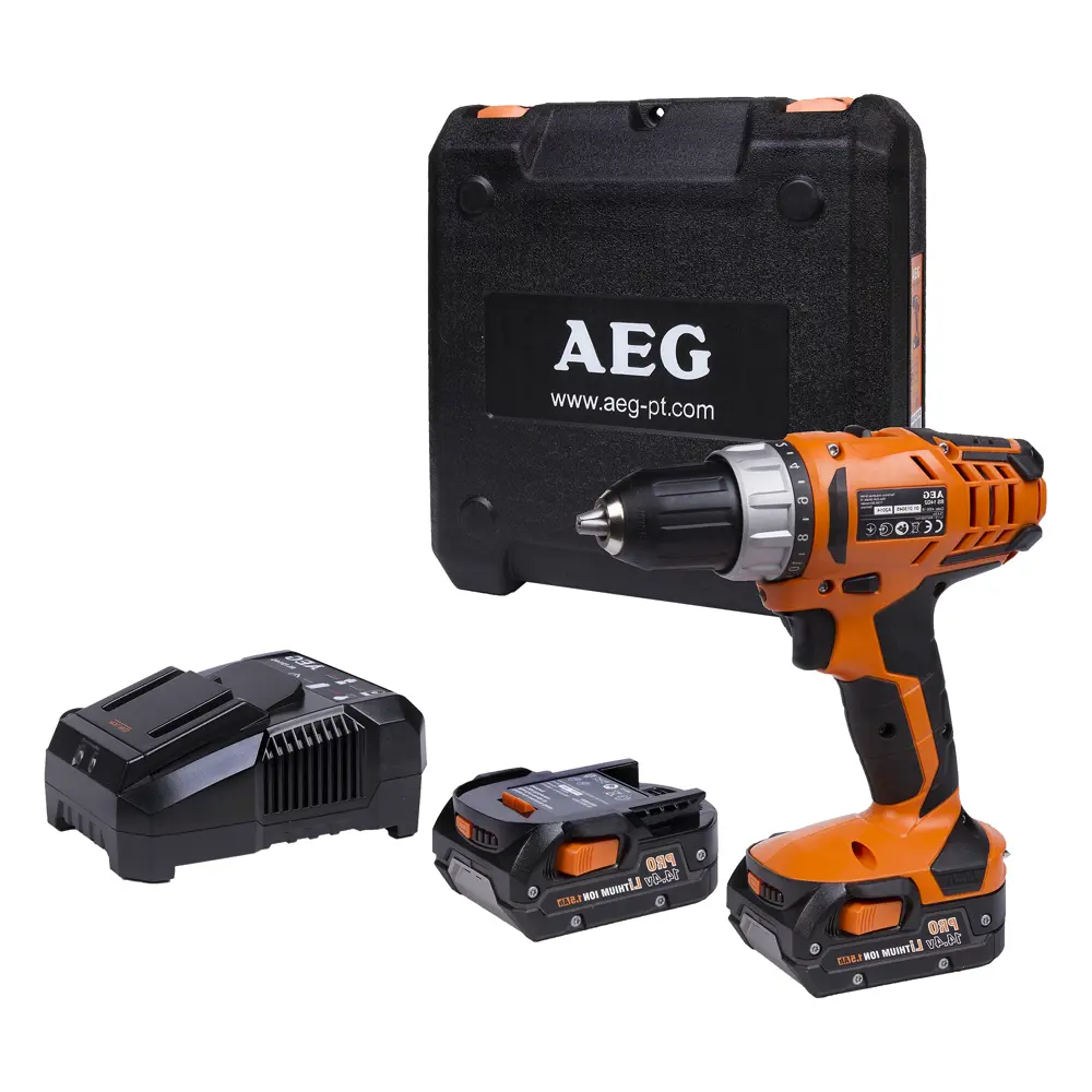 Шуруповерт AEG BS14GLi PRO, Li-ion 14,4 В, 1,5 Ач 13727356 STLM-2155134  - Вид №3