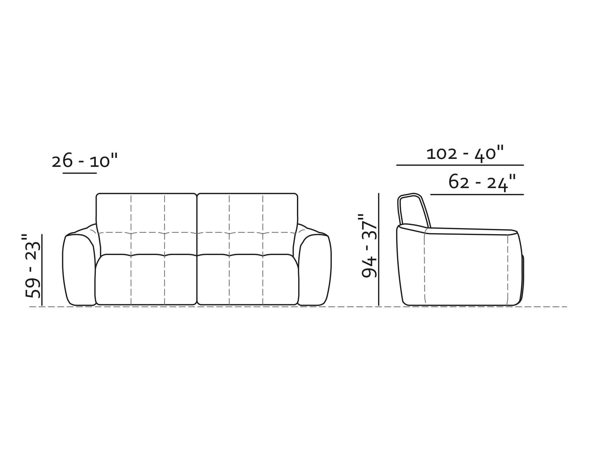 Модульный тканевый диван Max Divani MACARIO ARCH-00126917 - Вид №6