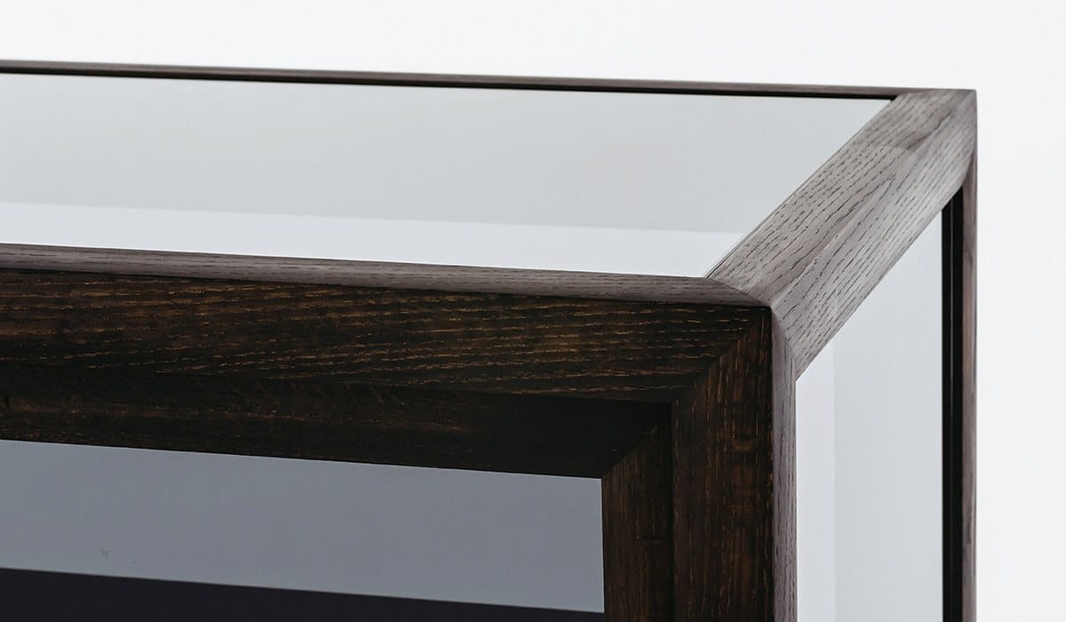 Деревянный и стеклянный шкаф с раздвижными дверями DE PADOVA Silent ARCH-00022916 - Вид №6