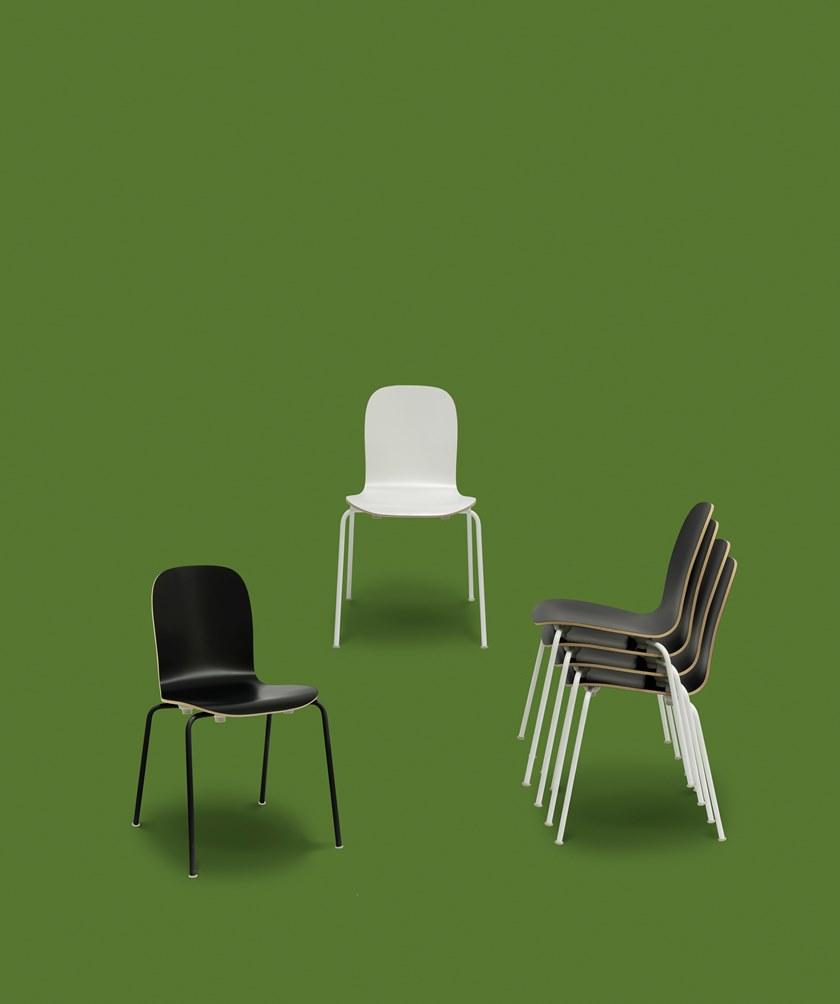 Cappellini Штабелируемый стул из ламината  Lc_1  - Вид №2