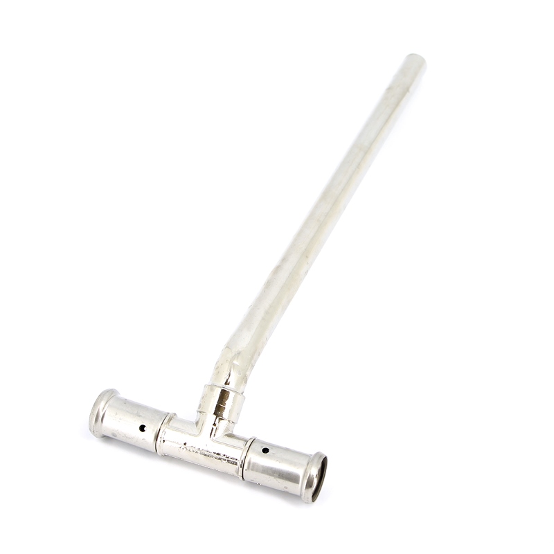 Тройник пресс с трубкой 300мм для радиатора HENCO 20x15x20 22P2004