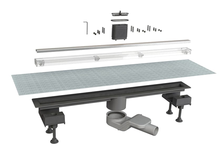 Слив для душа из нержавеющей стали Bonomini Canalissima ARCH-00103274