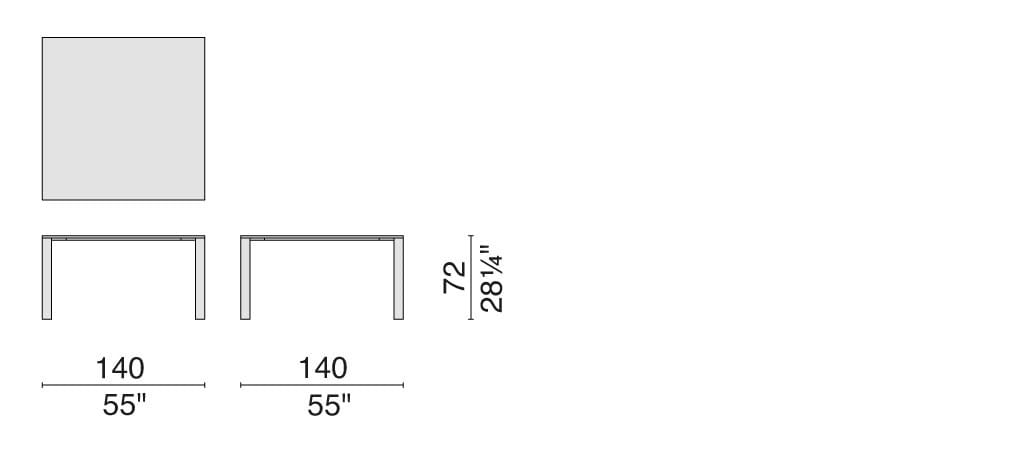 Мраморный стол CAPPELLINI Vendome ARCH-00076076 - Вид №6