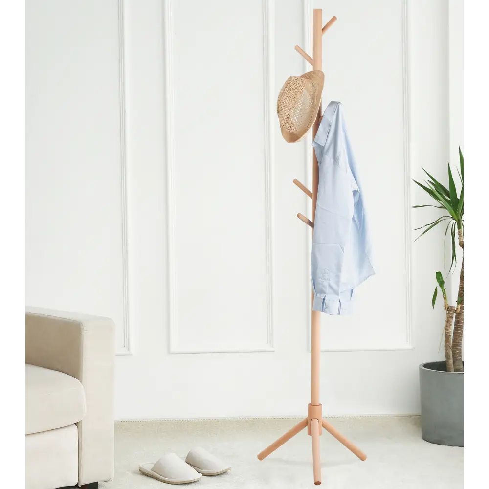 Вешалка напольная Vidage Даргава 42x175x42 см дерево цвет береза STLM-2081627