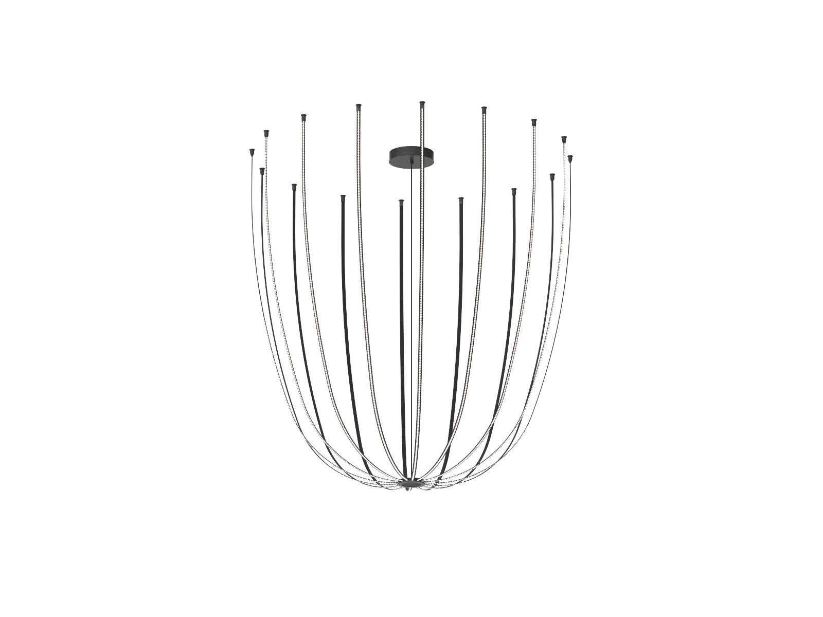 Поликарбонат светодиодный подвесной светильник с диммером PROLICHT The Code ARCH-00097768 - Вид №2