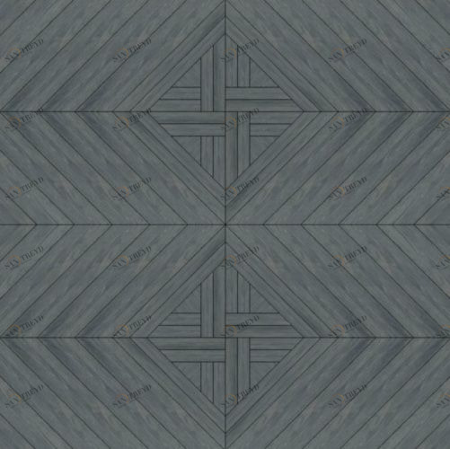 Паркет Ёлка Da Vinci Французская Со Вставкой Медео Дуб Любая на выбор (Гладкая) 570х100 мм 2600700059