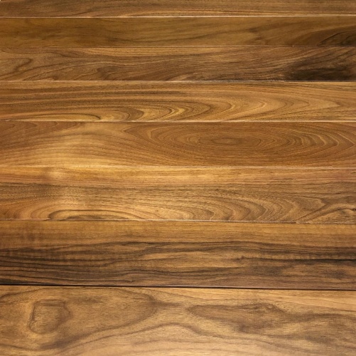 Массивная доска Da Vinci Пропаренный Стандарт Орех Европейский (Грецкий) Стандарт (Гладкая) 300-1200х100 мм 2600600725 - Вид №1