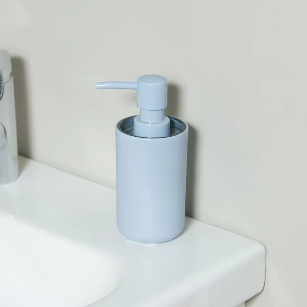 Дозатор для жидкого мыла настольный Vidage «Parma» пластик цвет синий STLM-2014181 - Вид №2