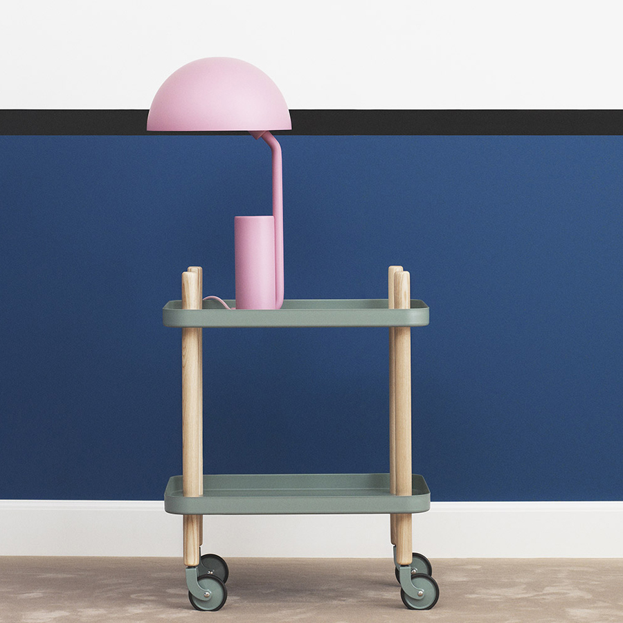 Стол сервировочный на колесиках Block темно-зеленый Normann Copenhagen 602204 - Вид №2